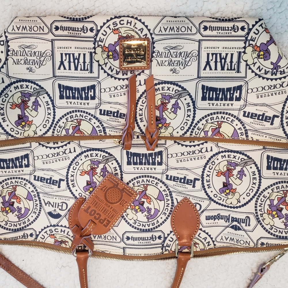 Disney Dooney and Bourke Epoct Food and Wine festival purse